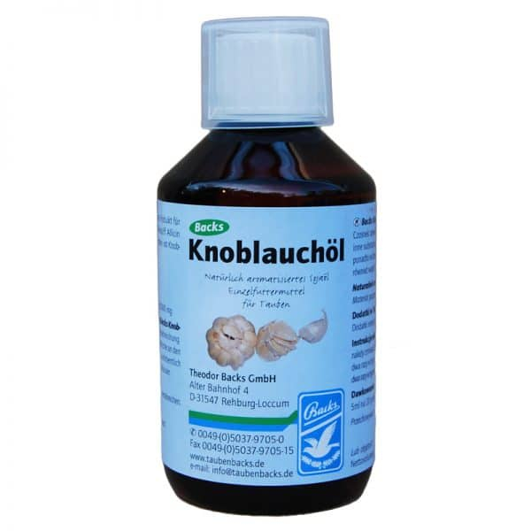 Backs Knoblauchöl 250 ml