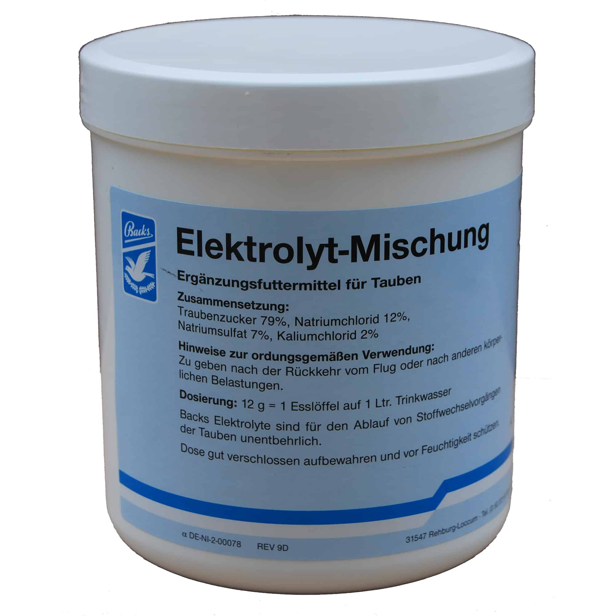 Backs Electrolyte Mixture 500g