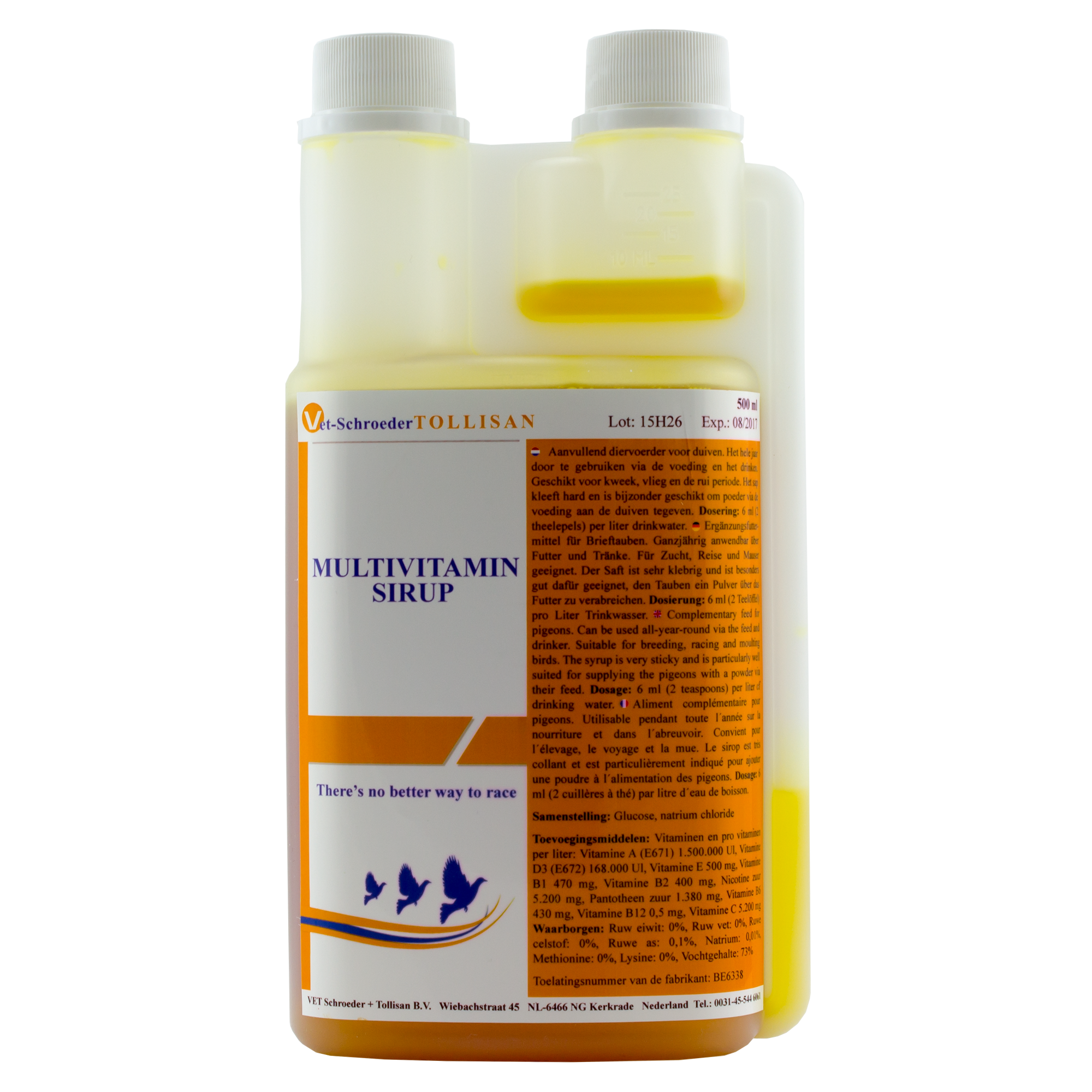 Vet-Schroeder + Tollisan Multivitaminový sirup 500ml