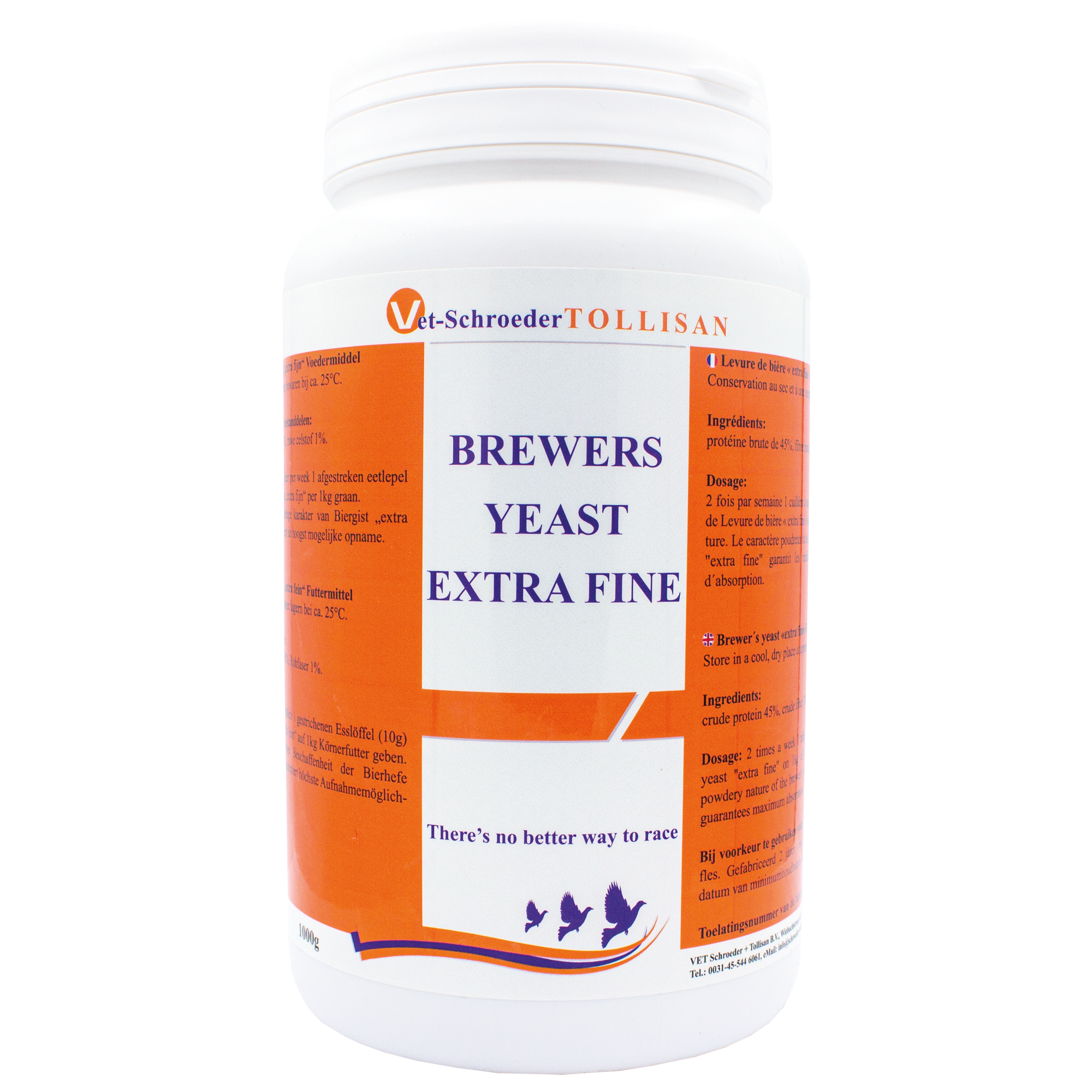 Vet-Schroeder + Tollisan Beer yeast extra fine 1000gr