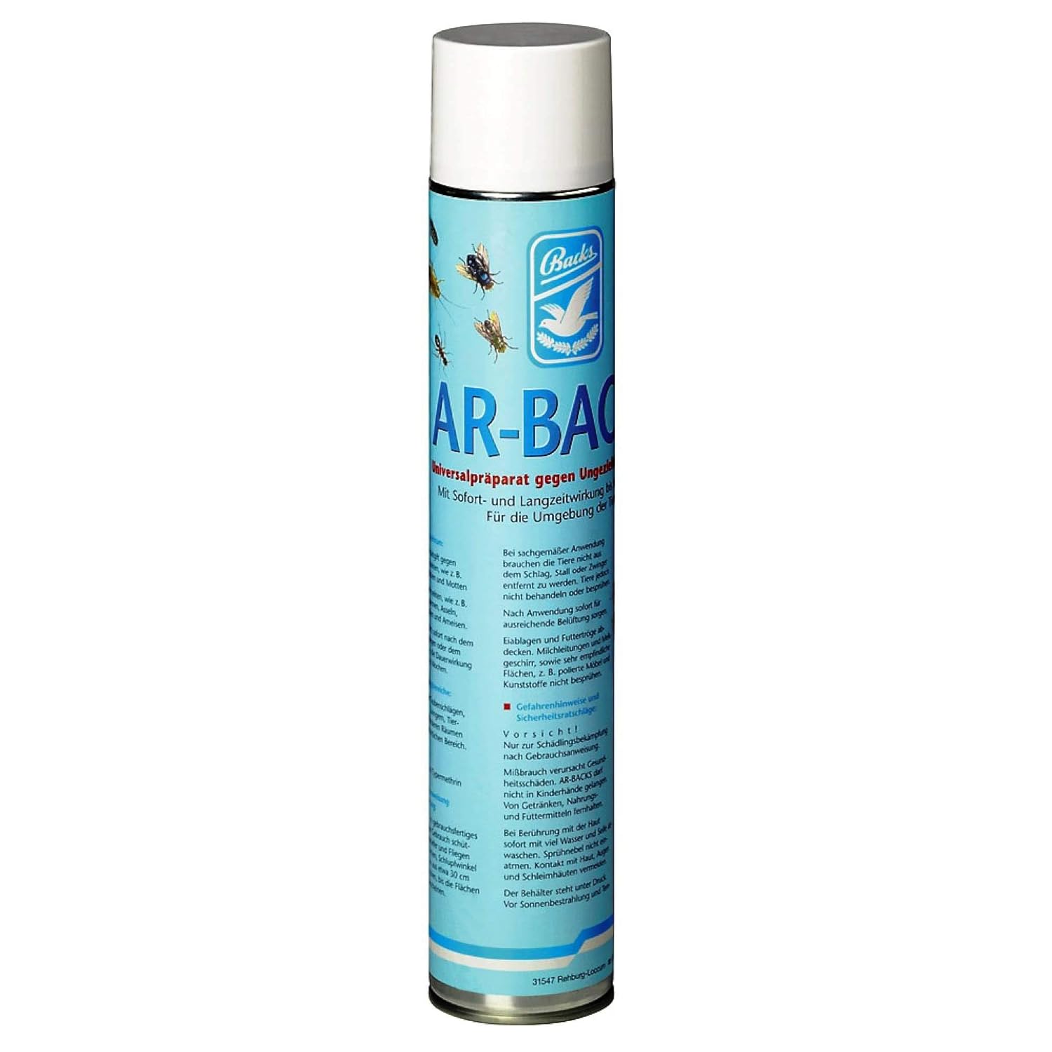 Backs AR-Backs Spray antiparasitaire 750ml