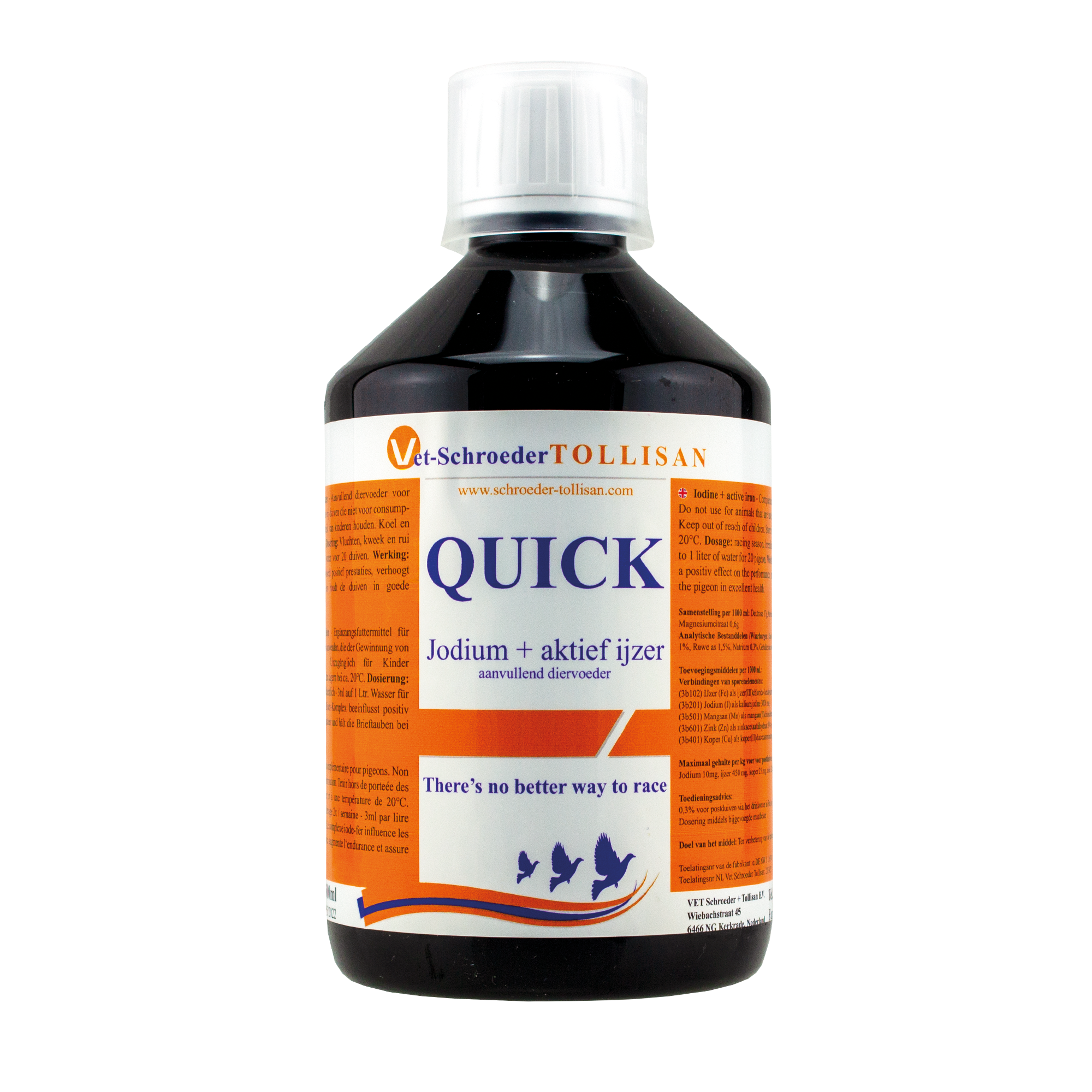 Vet-Schroeder + Tollisan Quick Iodio-Ferro Complesso 500 ml