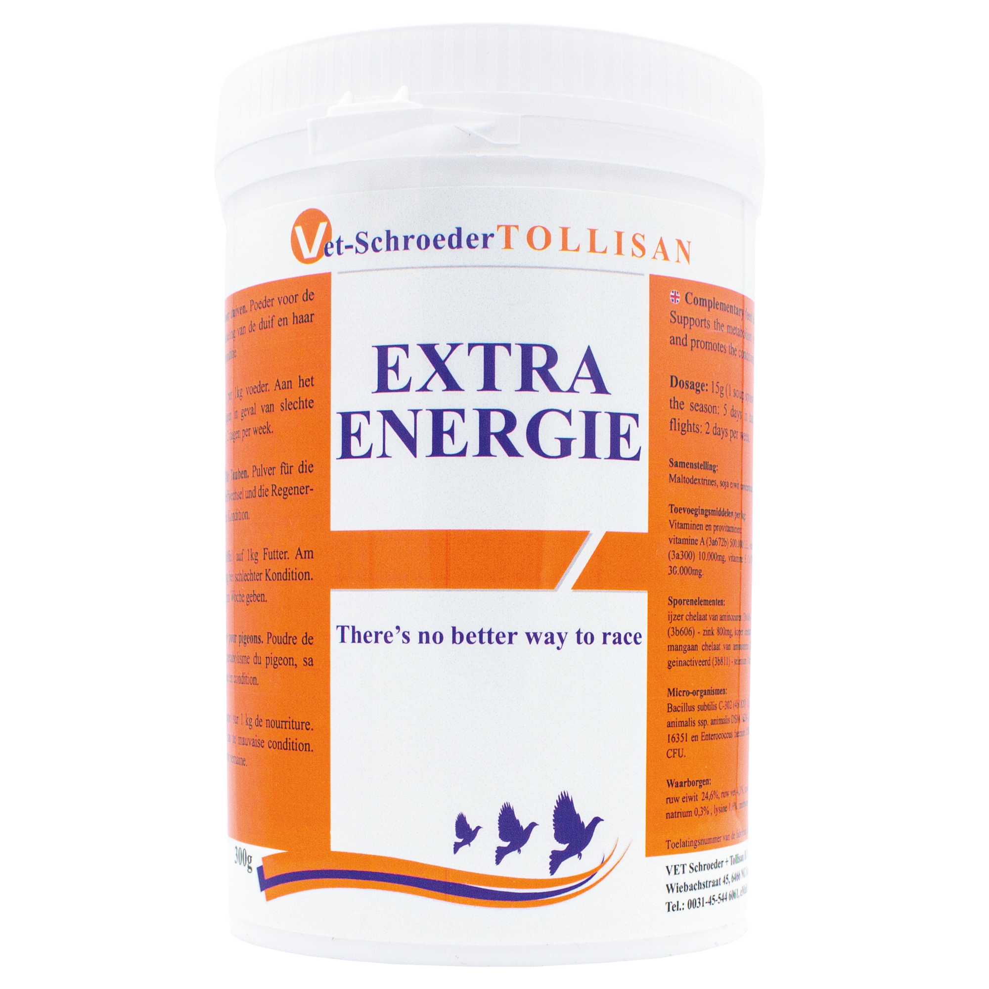 Vet-Schroeder + Tollisan Extra-Energy 300gram