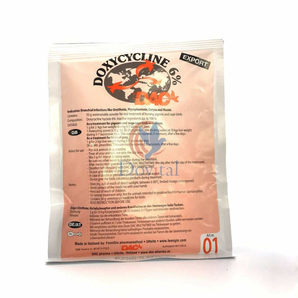 Dac Pharma Doxycyclin 6% 50g