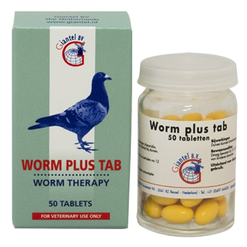 Giantel Worm plus tab 50 tab