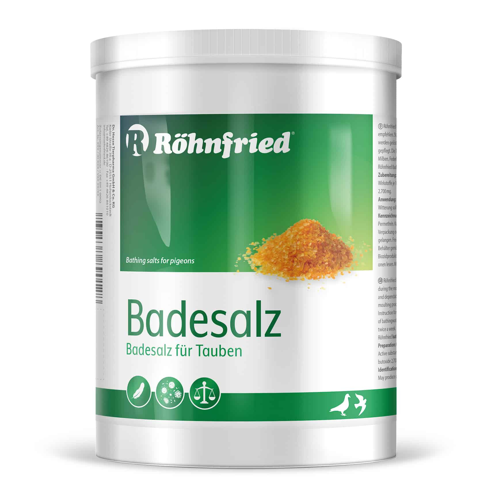 Röhnfried Badzout 800gr