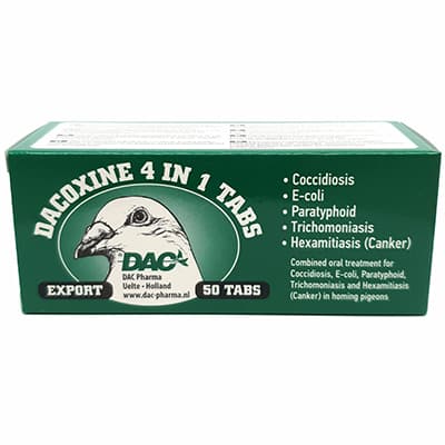 Dac Pharma Dacoxine Tabs 4 in 1
