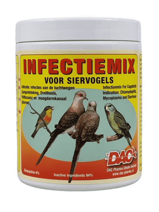 Infection mix for ornamental birds